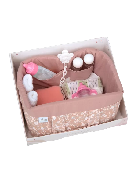 Arias Toy Elegance Layette With Accessories-Pink Arias Toys