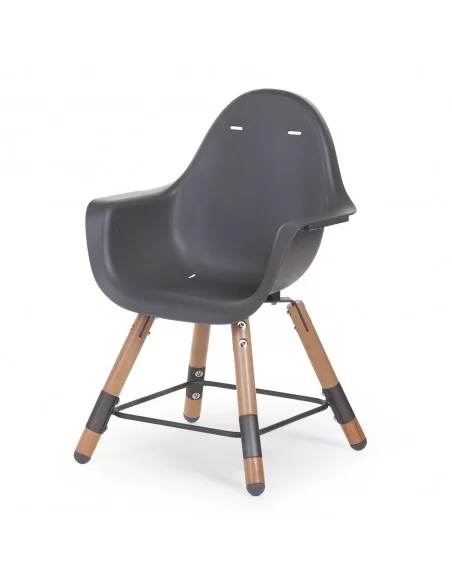 Childhome Evolu 2 High Chair-Natural/Anthracite Childhome