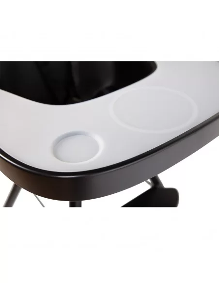 Childhome Evolu Abs High Chair Tray-Black/Silicone Childhome