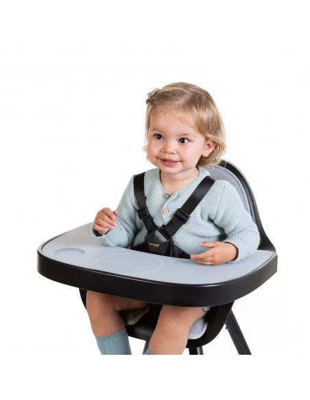 Childhome Evolu Abs High Chair Tray-Black/Silicone Childhome