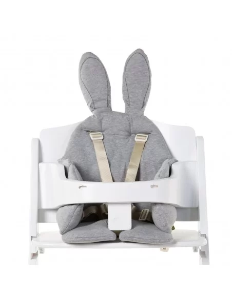 Childhome Rabbit High Chair Cushion Jersey-Grey Childhome