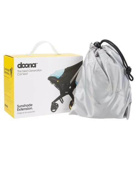 Doona Car Seat Sunshade Extension-Black Doona
