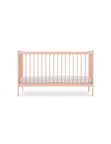 CuddleCo Nola 3pc Set Changing Table , Cot Bed and Clothes Rail-Soft Blush Cuddle Co