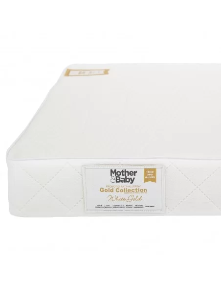 Mother&Baby Pure Gold Anti Allergy Coir Pocket Sprung Cot Mattress Mother&Baby