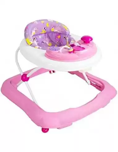 Brand new in box Babyco baby walker and play tray with music and light in Pink 