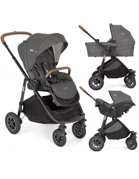 Joie Versatrax Trio Cycle Collection With Ramble XL And i Sung 2-Shell Grey Joie
