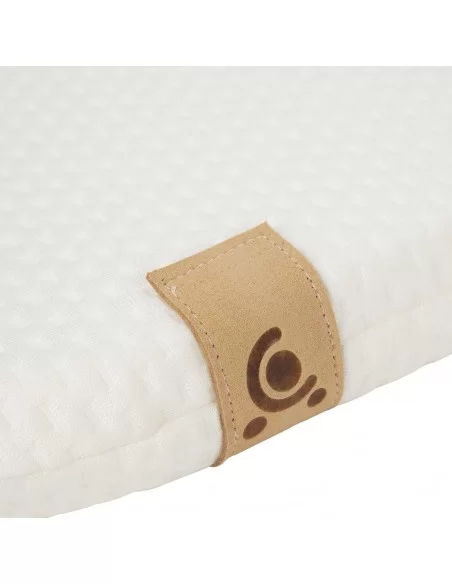 CuddleCo Little Me Hypo Allergenic Bamboo Moses Basket Mattress Large-White Cuddle Co