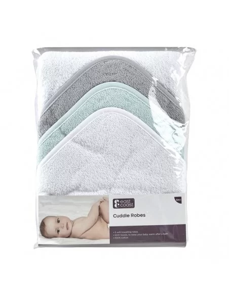 Silver Cloud Cuddle Robes Pack Of 3 Silver Cloud