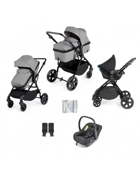 Ickle Bubba Comet 3in1 Travel System with Astral Car Seat-Space Grey Ickle Bubba