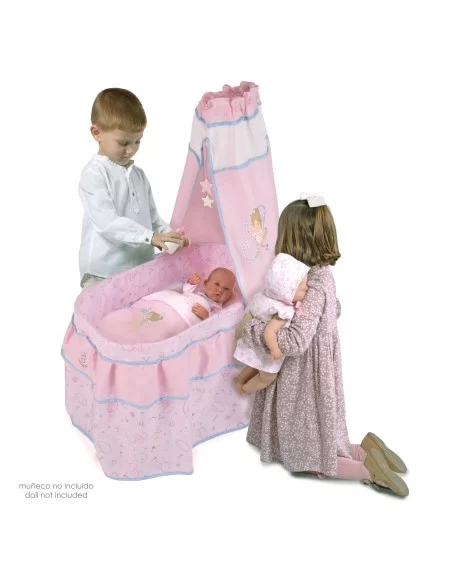Decuevas Toy Dolls Crib/Cradle With Canopy Gala Collection Decuevas Toys