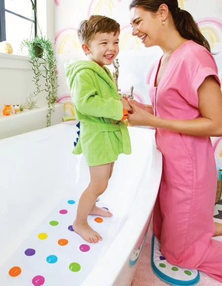 Munchkin Toddler Bath Mat-Dots Munchkin