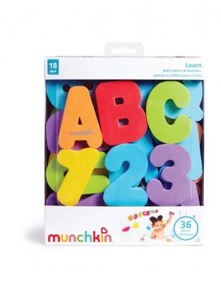 Munchkin Learn Bath Letters and Numbers Munchkin