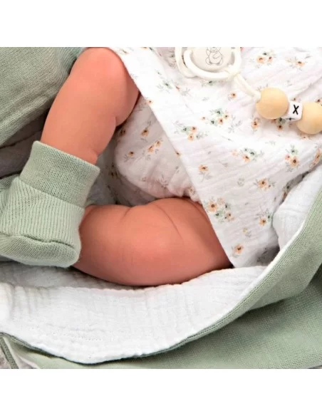Arias Toy Paulina Reborn Doll 45cm-Green Arias Toys