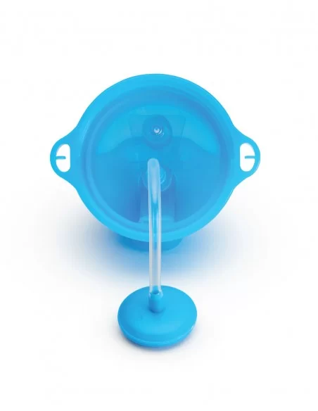 Munchkin Toddler Straw Cup & Click Lock Lid-Blue Munchkin