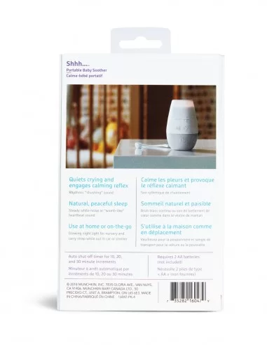 Munchkin Portable Baby Shhh Sleep... Munchkin Portable Baby Shhh Sleep...