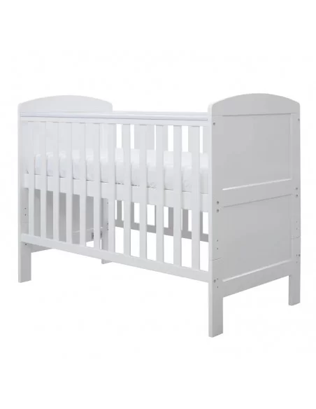 Ickle Bubba Coleby Mini Cot Bed (120 x 60cm)-White Ickle Bubba