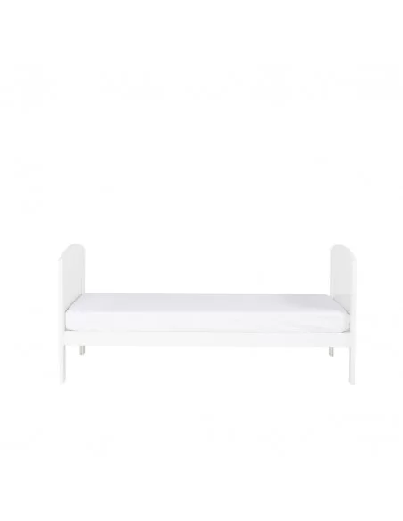 Ickle Bubba Coleby Classic Cot Bed Without Mattress-Scandi White Ickle Bubba
