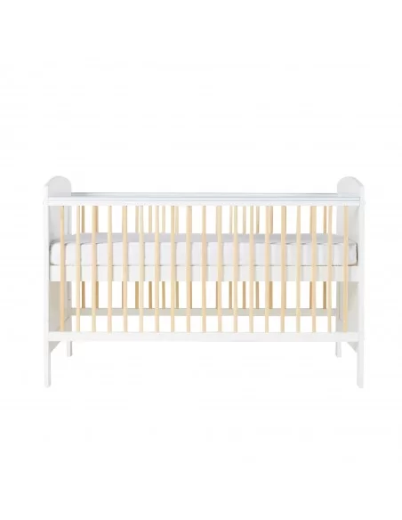 Ickle Bubba Coleby Classic Cot Bed Without Mattress-Scandi White Ickle Bubba