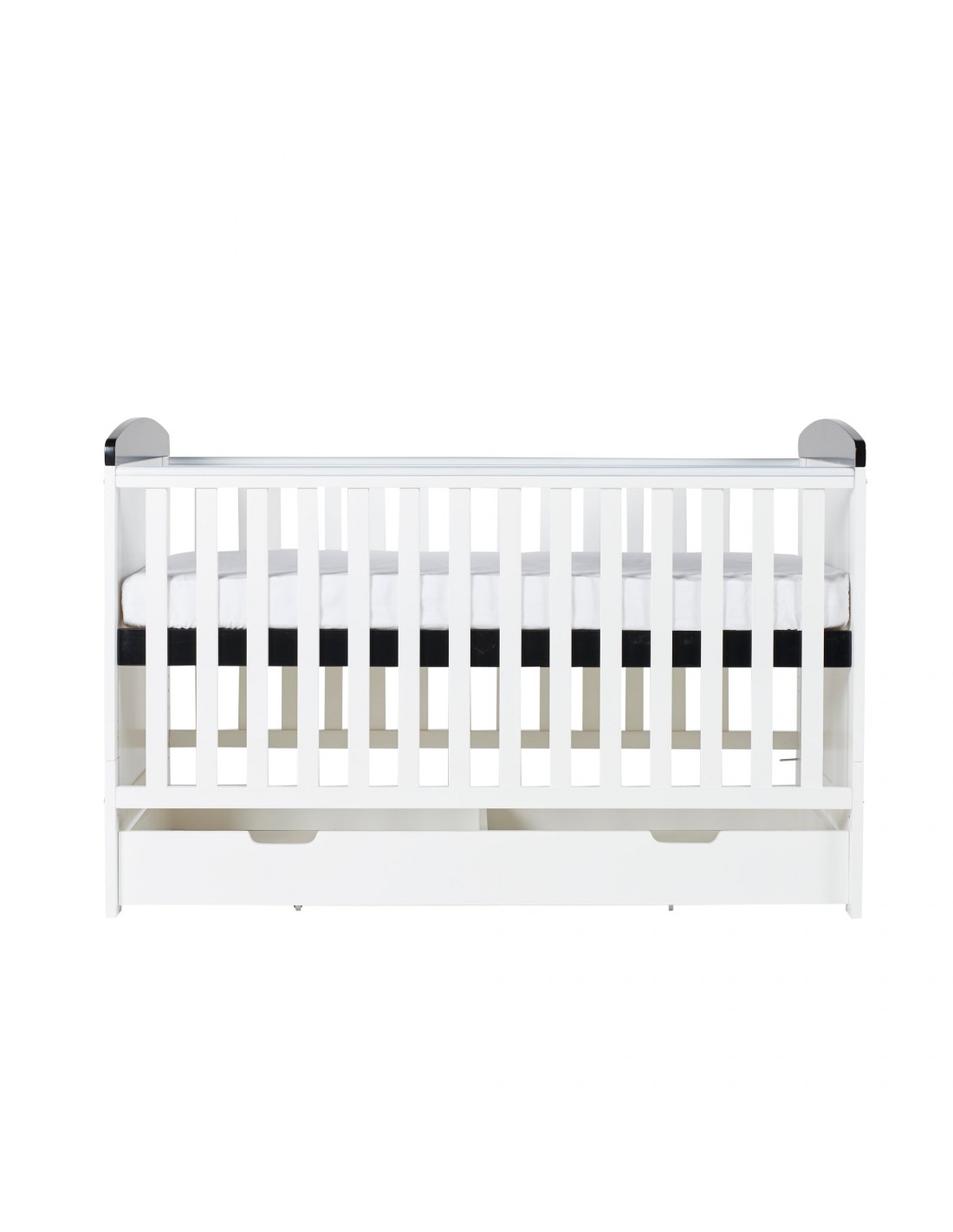 Ickle Bubba Style Cot Bed With Under DrawerMono Mountains