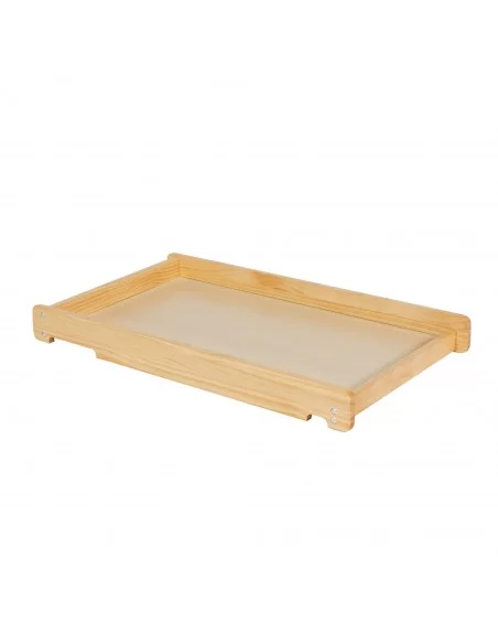Ickle Bubba Coleby Cot Top Changer-Pine Ickle Bubba