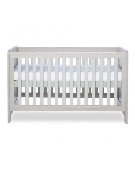Ickle Bubba Pembrey Cot Bed-Ash Grey Ickle Bubba