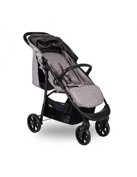 Red Kite Push Me Quad Pushchair-Grey Red Kite