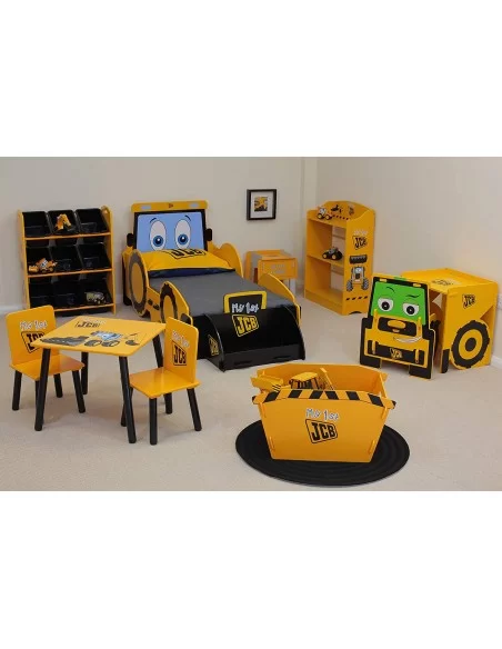 Kidsaw JCB Skip Design Toy Box - Kids Storage Kidsaw