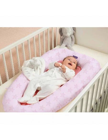 Clevamama ClevaFoam® Baby Pod(0-6m)-Pink Clevamama