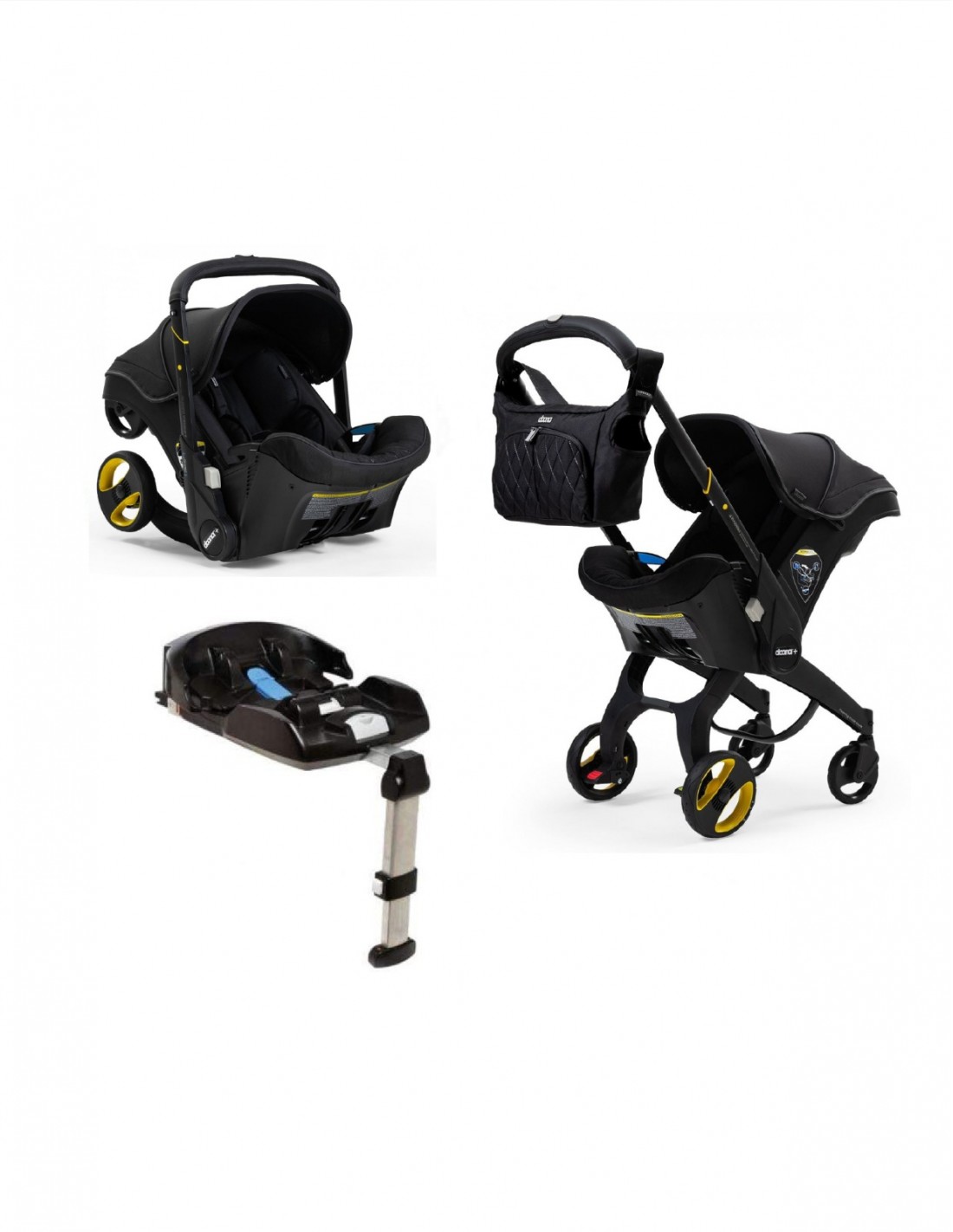 Doona Car Seat And Isofix Base Limited Edition-Midnight