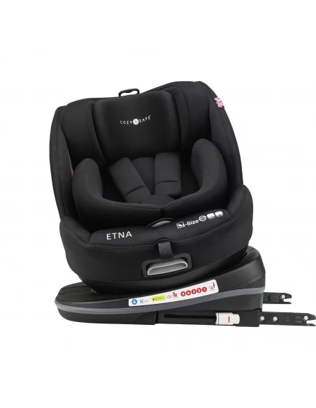 Cozy N Safe Etna i Size Group 0+1/2/3 Car Seat-Onyx Cozy N Safe