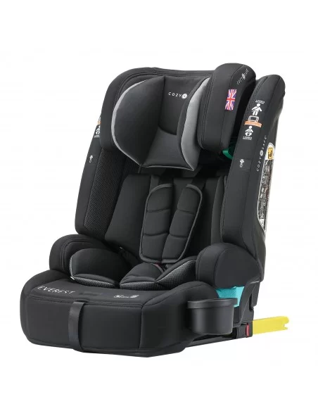 Cozy N Safe Everest i-Size 76cm-150cm Car Seat-Black Cozy N Safe