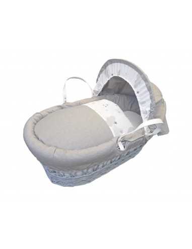 Cuddles Collection Grey Wicker Moses...