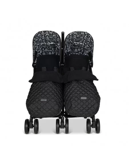 Cosatto Supa Dupa 3 Twin Stroller-Silhouette Cosatto