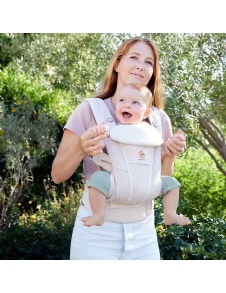 ErgoBaby Omni Breeze Baby Carrier-Natural Beige ErgoBaby