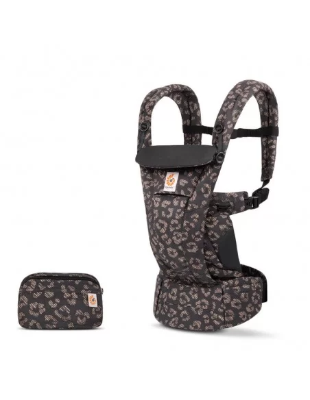 ErgoBaby Omni Dream Baby Carrier-Black Leopard ErgoBaby