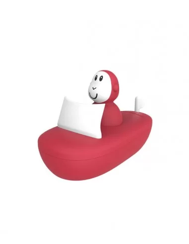 Matchstick Monkey Bathtime Boat Set-Red