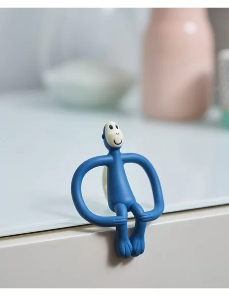 Matchstick Monkey Teething Toy-Airforce Blue Matchstick Monkey