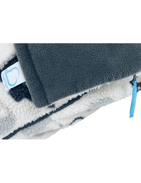 Buggysnuggle Bigbug Footmuff Sherpa-Elephant Stomp buggysnuggle