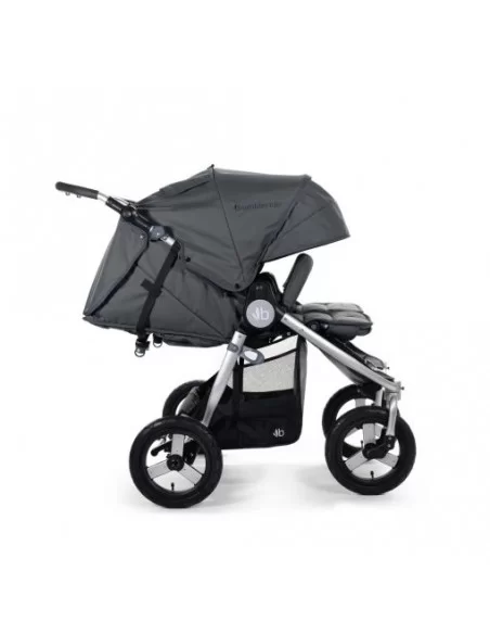 Bumbleride Indie Twin Stroller (2023)-Grey Bumbleride