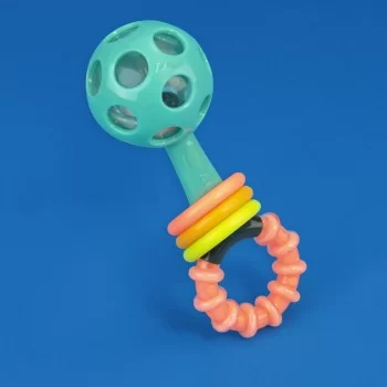 Sassy Peek A Boo Beads Rattle