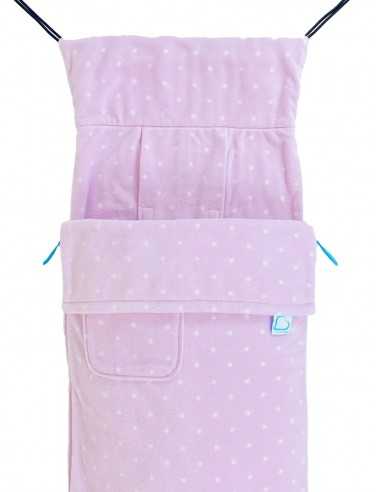 Buggysnuggle Snuggle Fleece-Dusty Dots