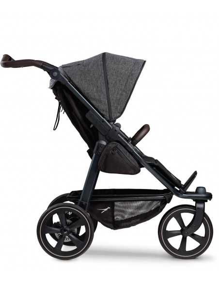 TFK Mono2 Combi Pushchair + Air Chamber Wheel Set-Premium Anthracite TFK Buggy