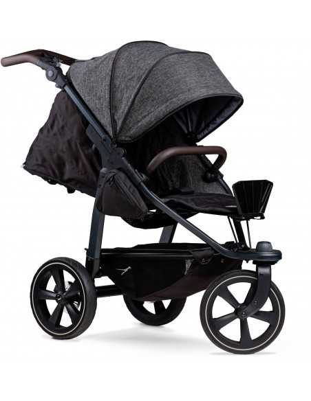 TFK Mono2 Combi Pushchair + Air Chamber Wheel Set-Premium Anthracite TFK Buggy