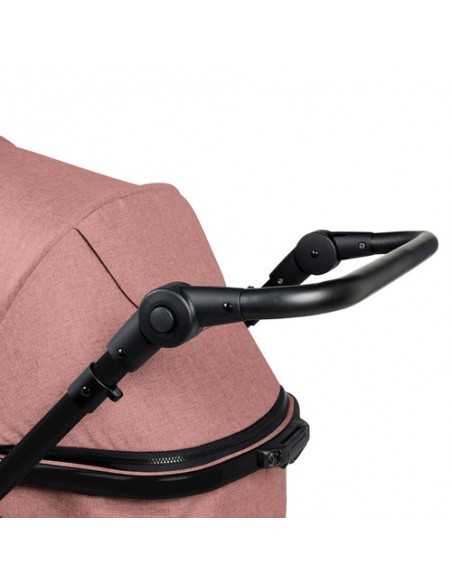 Ickle Bubba Comet Black Frame 2in1 Plus Travel System-Dusky Pink Ickle Bubba