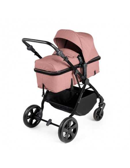 Ickle Bubba Comet Black Frame 2in1 Plus Travel System-Dusky Pink Ickle Bubba