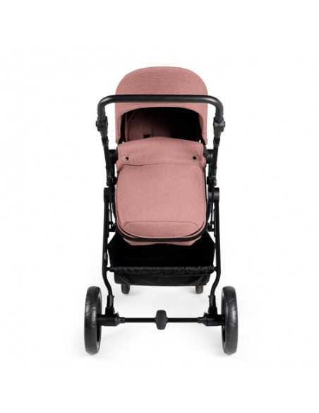 Ickle Bubba Comet Black Frame 2in1 Plus Travel System-Dusky Pink Ickle Bubba