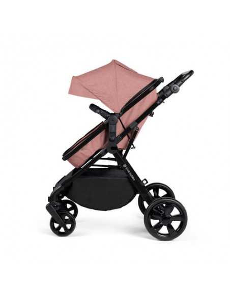 Ickle Bubba Comet Black Frame 2in1 Plus Travel System-Dusky Pink Ickle Bubba