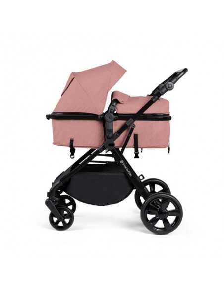 Ickle Bubba Comet Black Frame All in One i-Size Travel System With Isofix Base-Dusky Pink Ickle Bubba