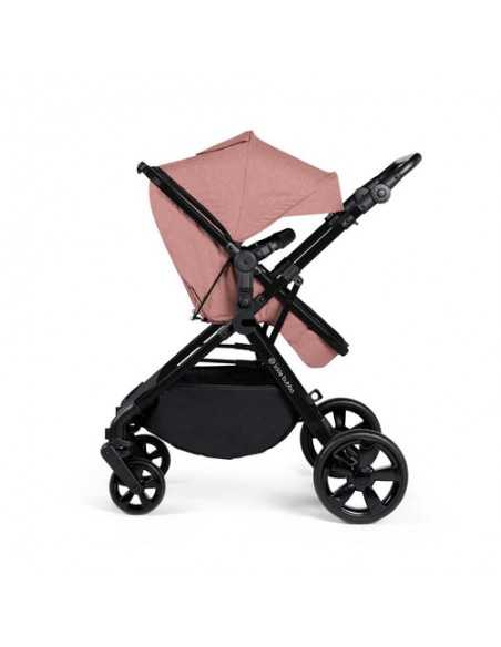 Ickle Bubba Comet Black Frame All in One i-Size Travel System With Isofix Base-Dusky Pink Ickle Bubba