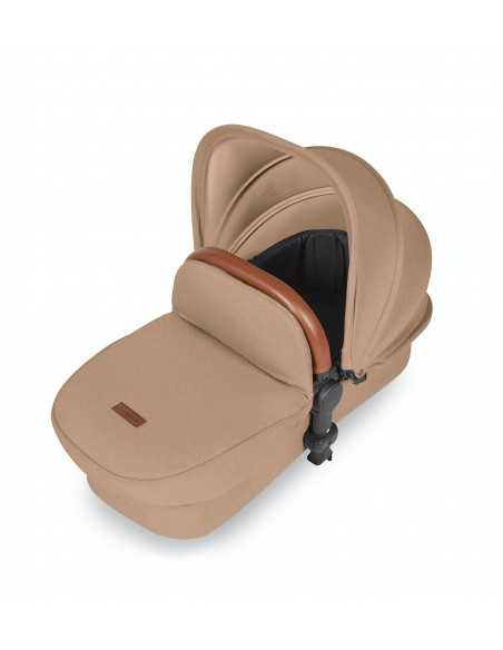 Ickle Bubba Stomp Luxe Silver Frame 2in1 Travel System-Dessert/Tan Handle Ickle Bubba